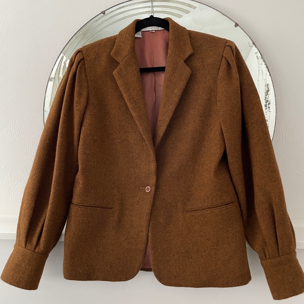 Vintage Perry Ellis 100% Lambswool Blazer, Women’s Size 4